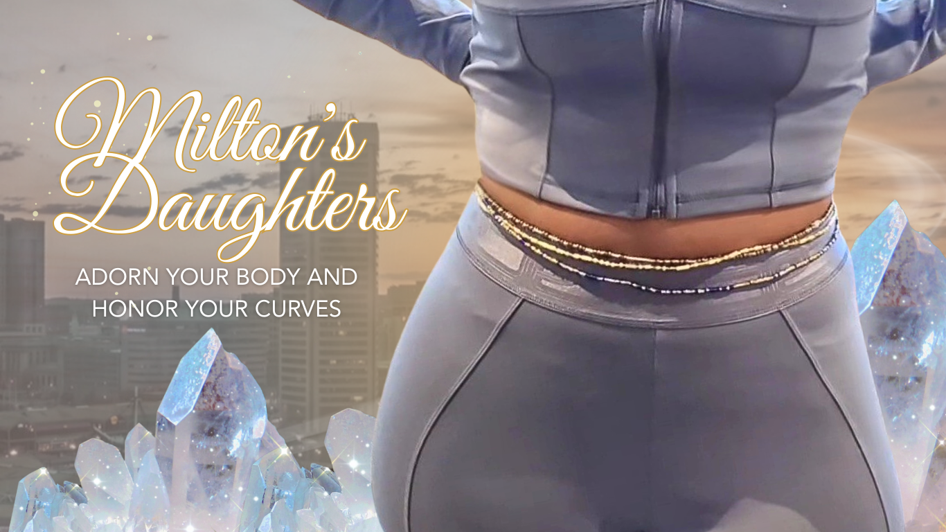 Baltimore, waistbeads, crystals, sage, jewelry, Miltons Daughters, waist beads in  baltimore